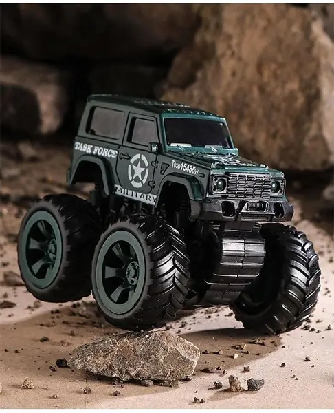 Monsto Friction Powered Monster Truck Toy - Green