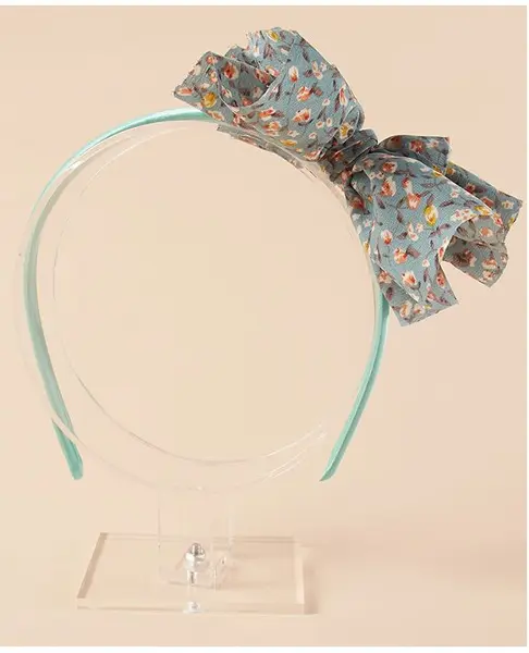 Pine Kids Free Size with Bow Hairband - Blue