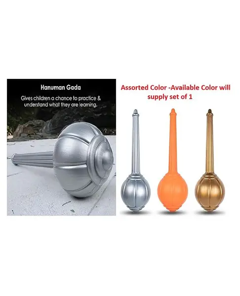 Ratnas Hanuman Toy Gada Size 3 - Color May Vary